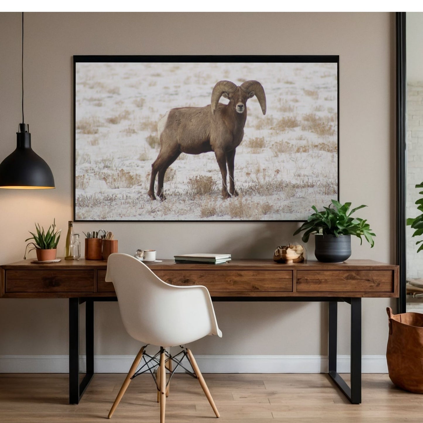 Calm in the Cold - Fine Art on Canvas